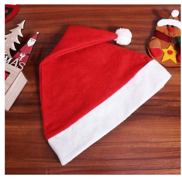 🎅🏾🎄 Santa Felt Christmas Hat - Picture 3 of 4